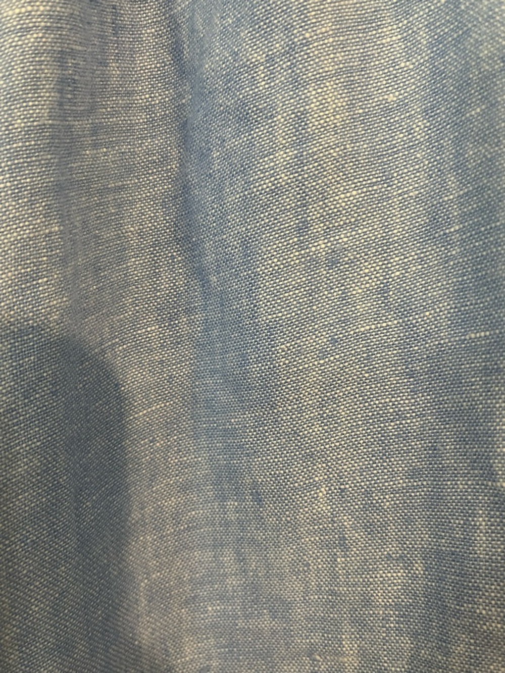 Talbots Sky Blue Wide-Leg Linen Drawstring Pants - Picture 4 of 14